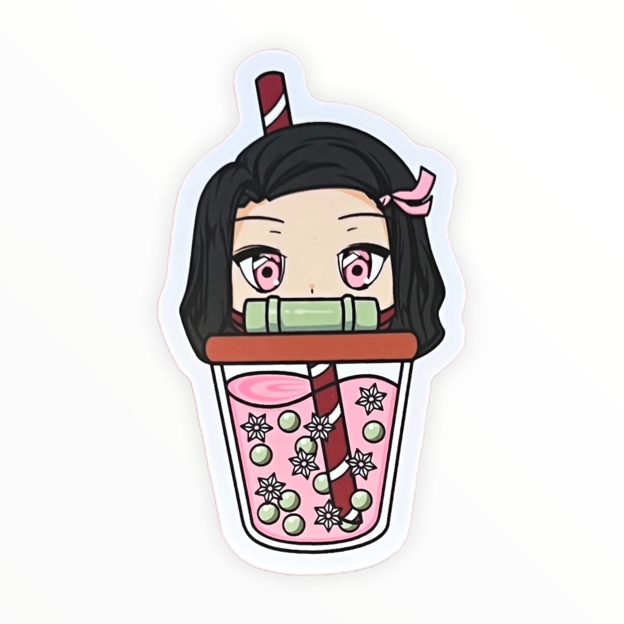 DS Sister Boba Sticker (#328) - Artistic Flavorz