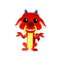 Dragon Guardian Sticker (#494) - Artistic Flavorz
