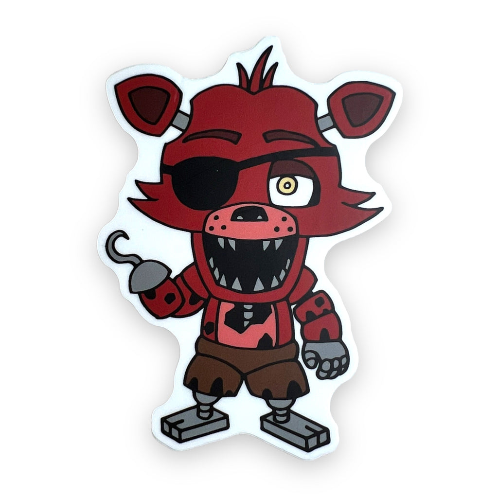 Foxy The Pirate Fox (FNaF Movie) Sticker for Sale by chickoless