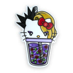 Cute Alternative Kitty Boba Sticker (#258)