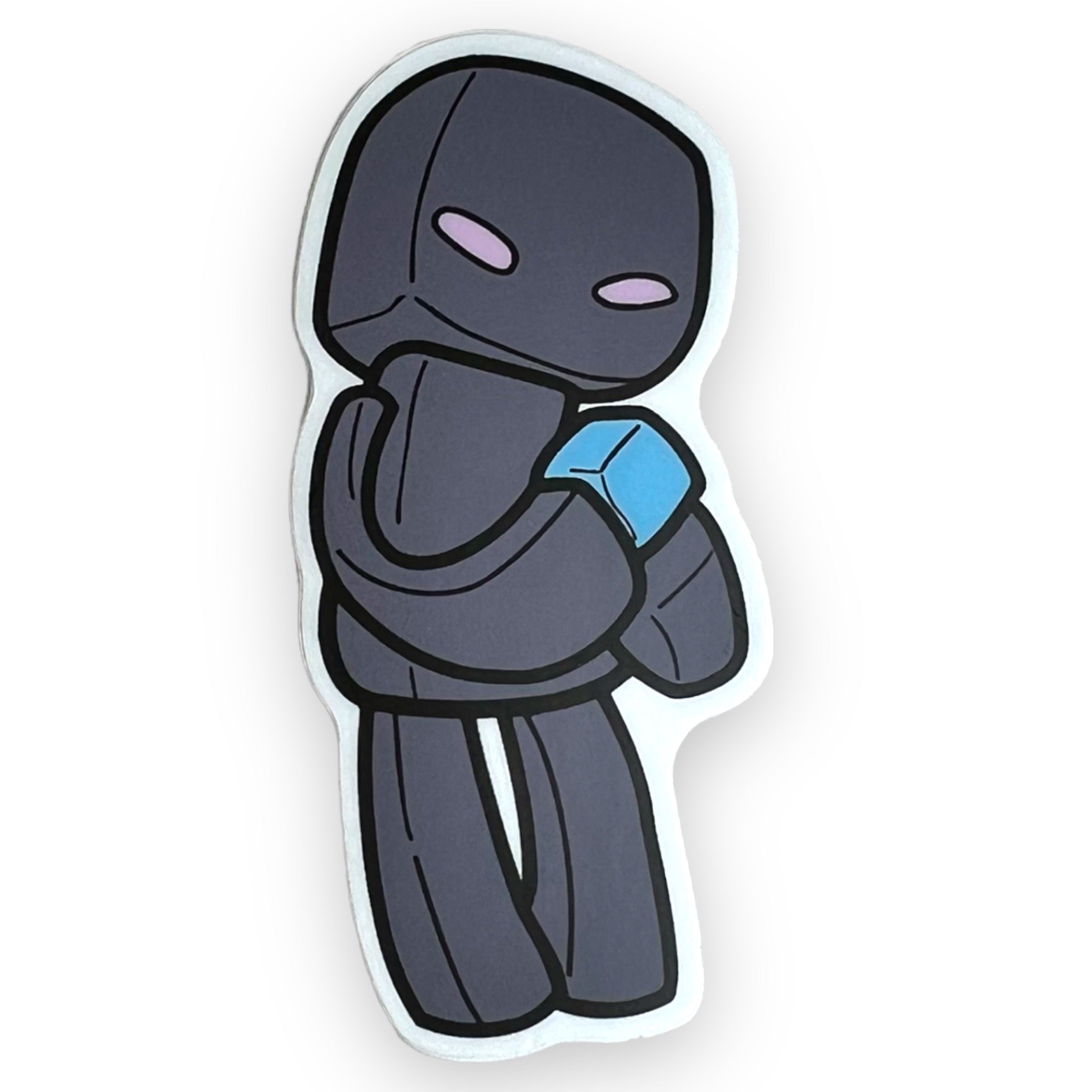 Pixel Dark with Cube Sticker (#685) - Artistic Flavorz