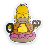 Funny Dad Buddha Sticker (#643) - Artistic Flavorz