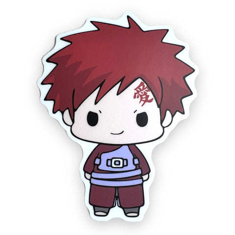 Chibi Redhead Shinobi Sticker (#456) - Artistic Flavorz