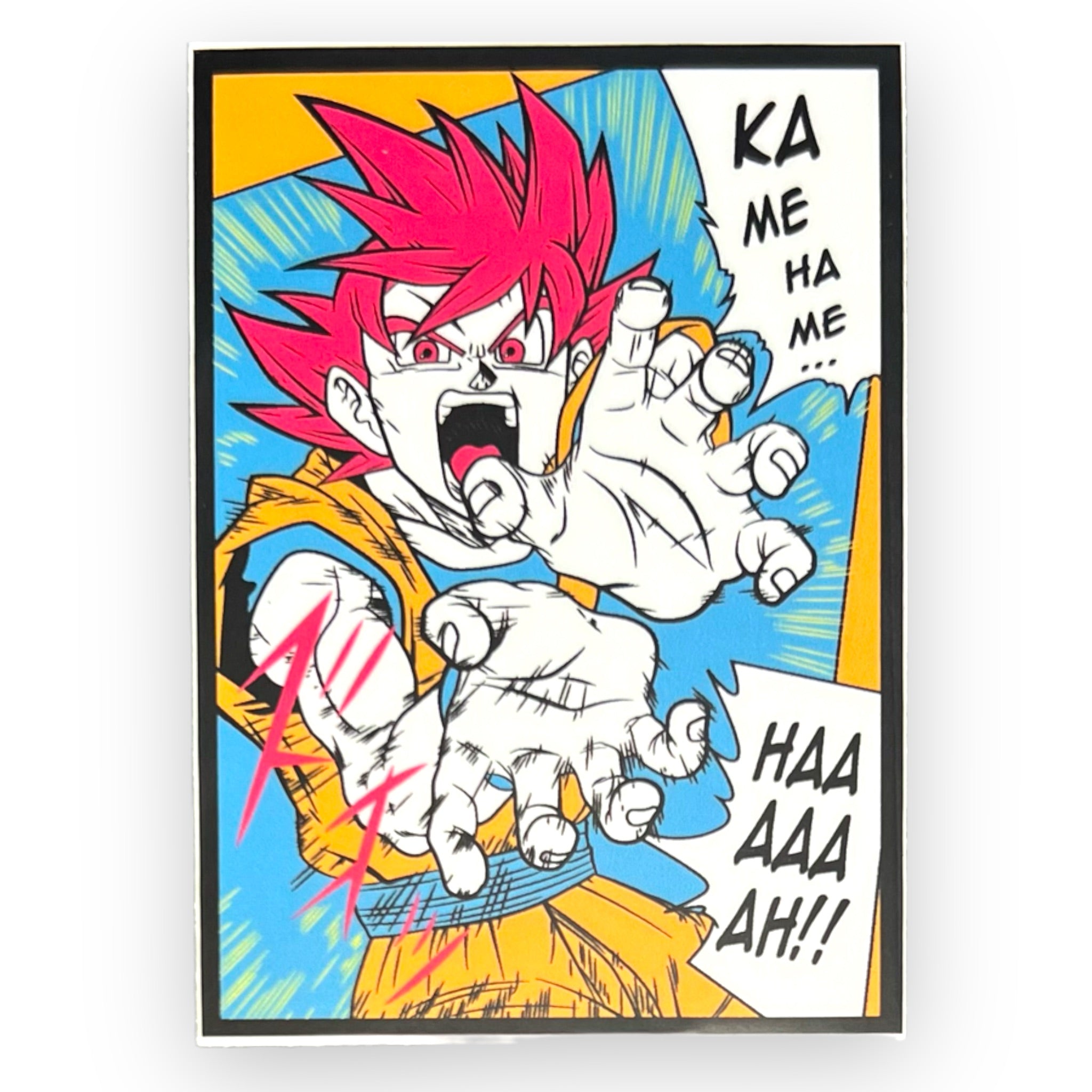 Super Fighter Power Sticker (#556) - Artistic Flavorz