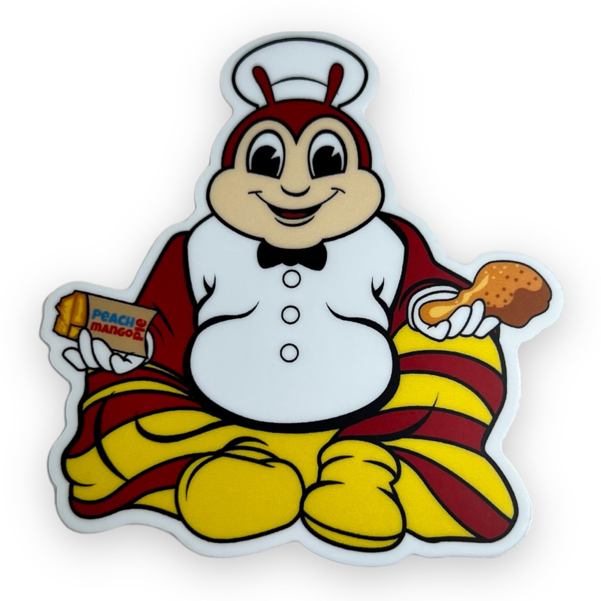 Jollibee Buddha Sticker (#724) - Artistic Flavorz