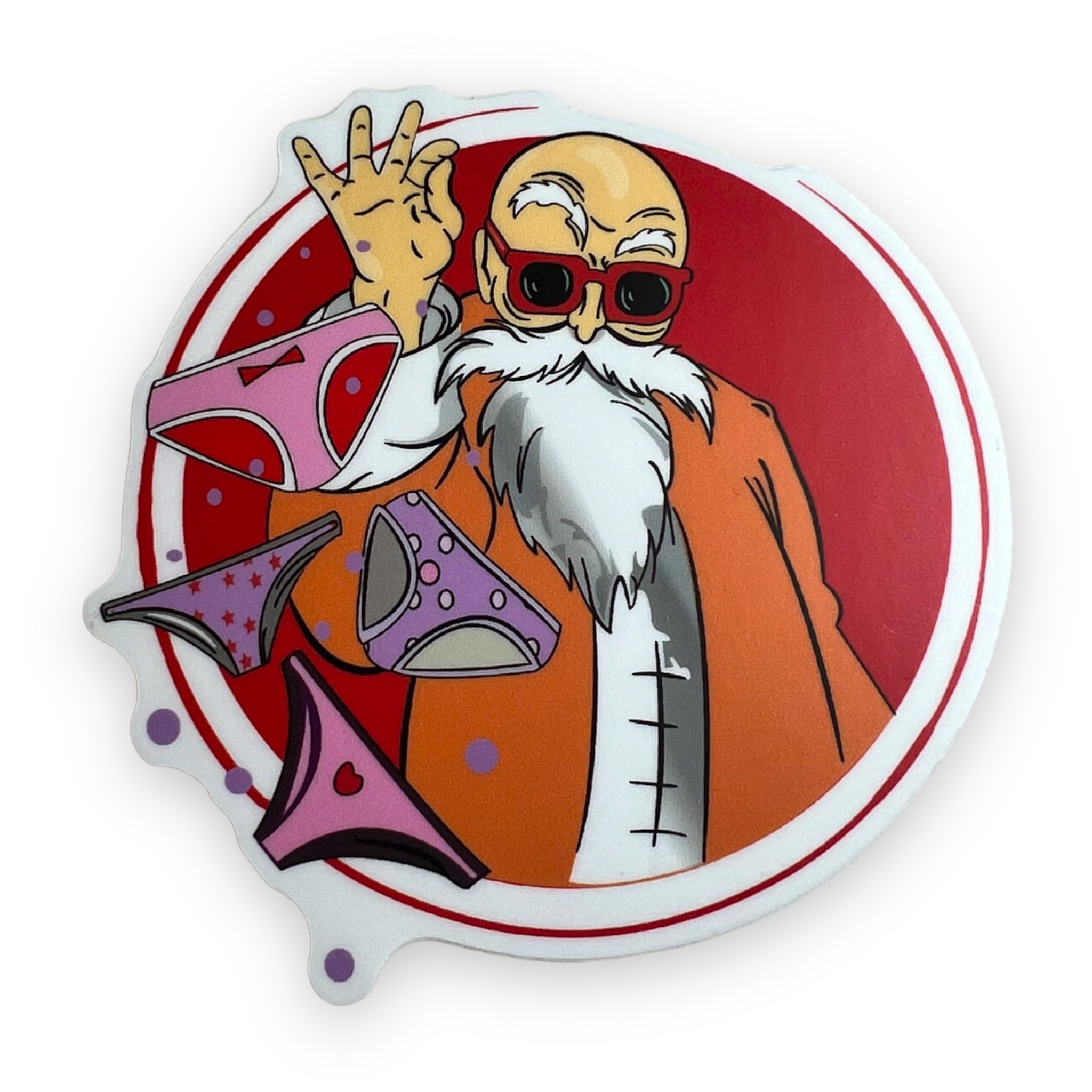 Old Man Dragon Sticker (#771) - Artistic Flavorz