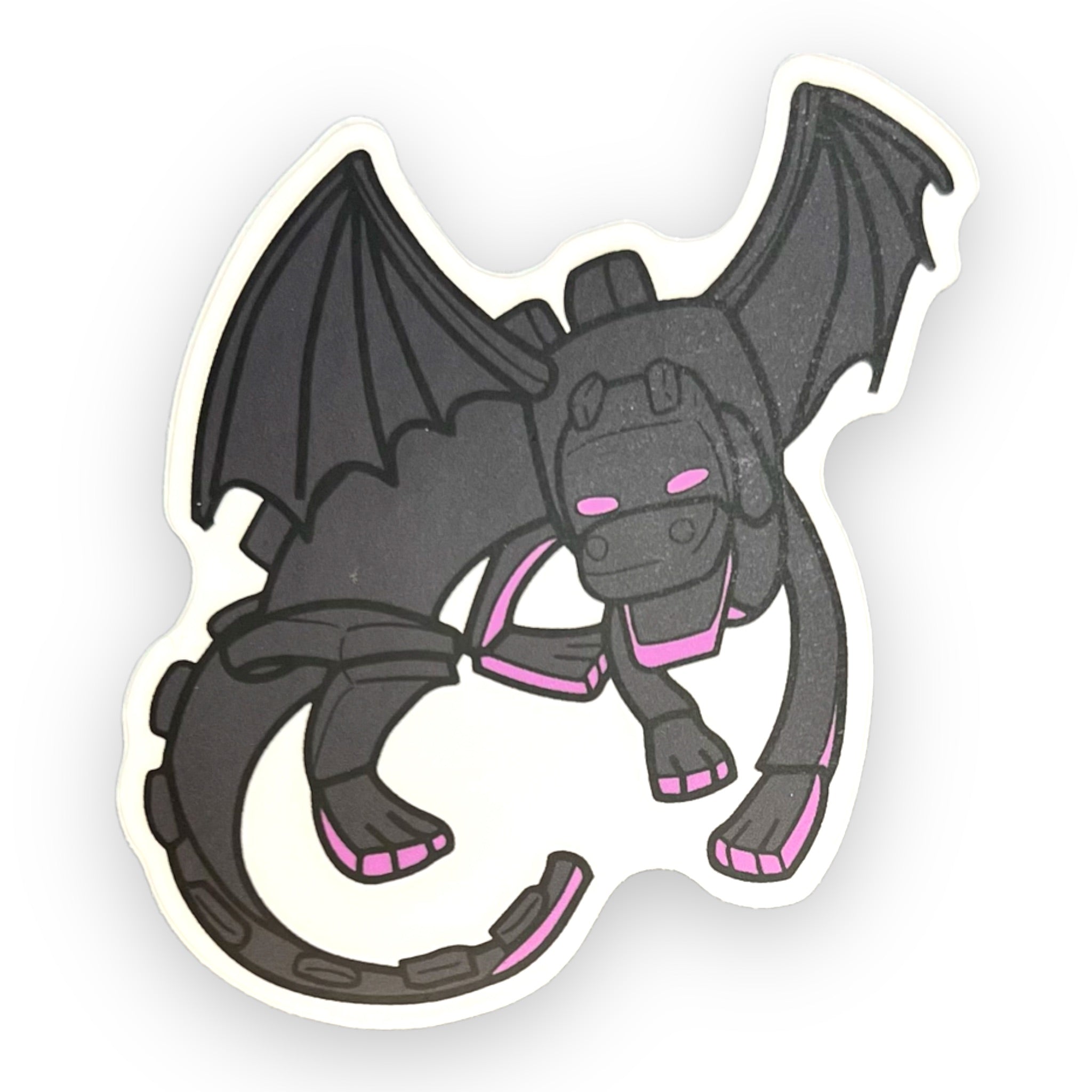 E Dragon Block Game Sticker (#547) - Artistic Flavorz