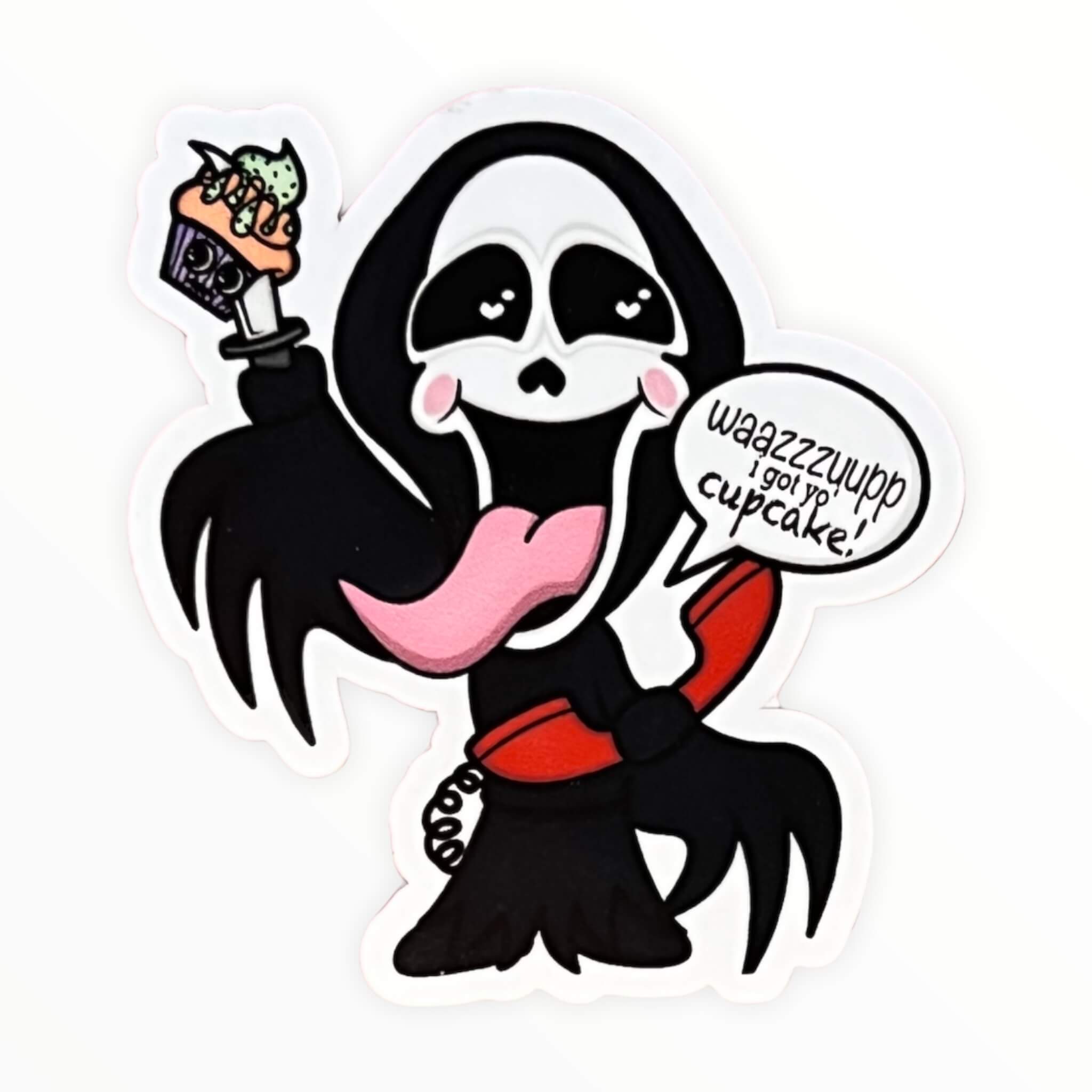 Ghostface Sticker (#45) - Artistic Flavorz