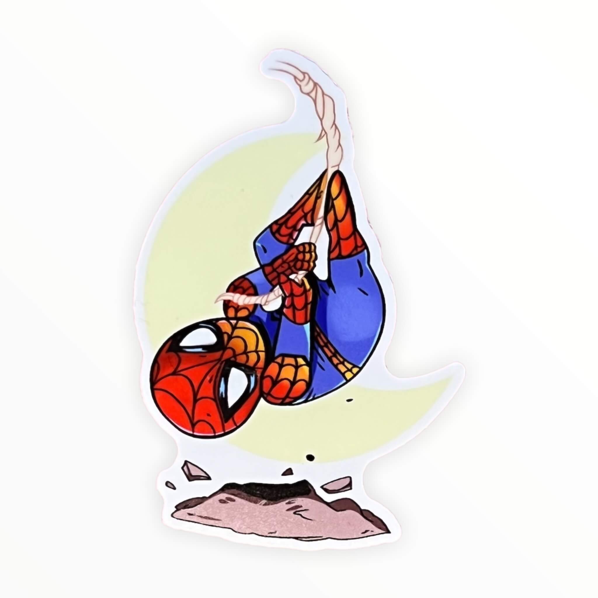 Hanging Web Crawler Sticker (#340) - Artistic Flavorz