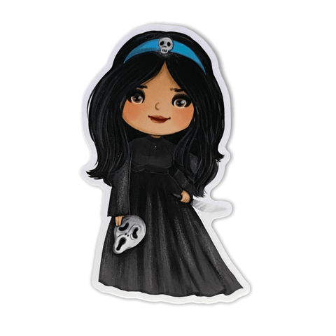 Horror Princess: Arabian Ghost Sticker (#305) - Artistic Flavorz