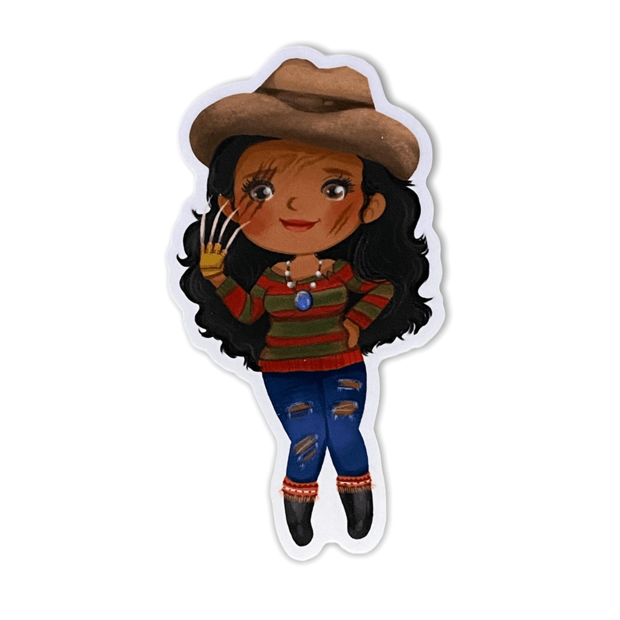 Horror Princess: Island Nightmares Sticker (#298) - Artistic Flavorz