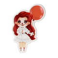 Horror Princess: The Little Clown Sticker (#303) - Artistic Flavorz