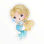 Ice Queen Princess Mermaid Sticker (#202) - Artistic Flavorz