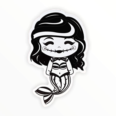 Jack-ie Mermaid Sticker (#146) - Artistic Flavorz