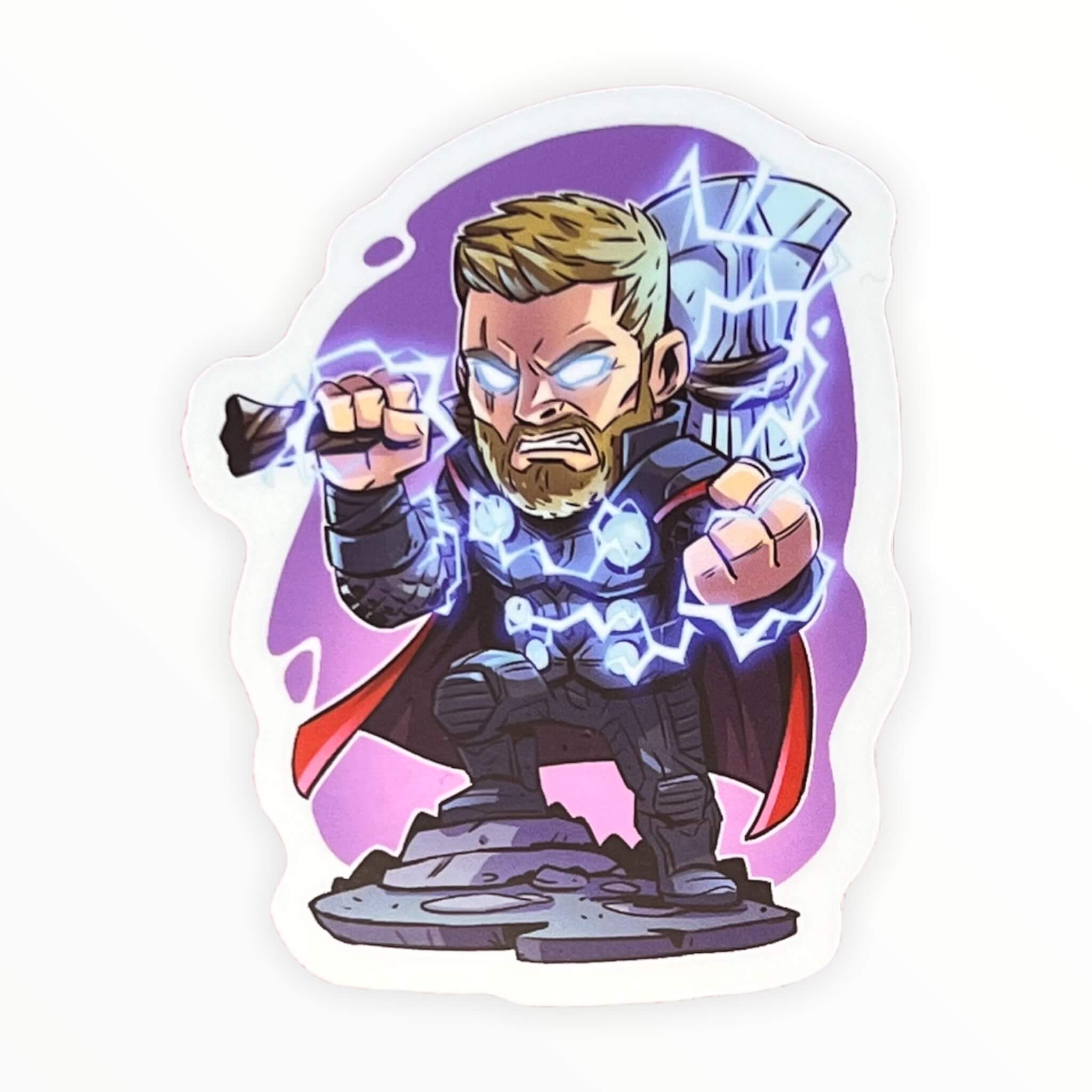 Lightning god Sticker (#370) - Artistic Flavorz