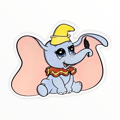 Lucky Elephant Sticker (#22)
