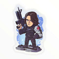 Metal Arm Guy Sticker (#362) - Artistic Flavorz
