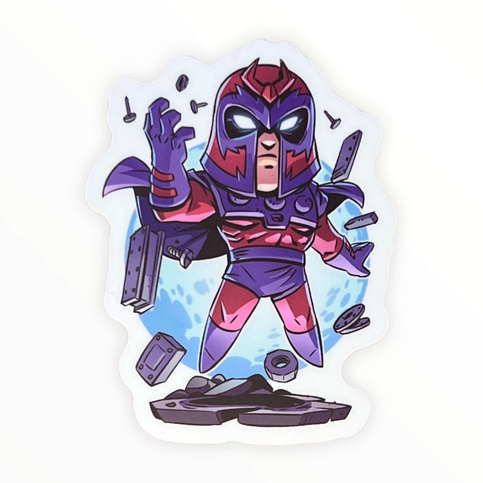 Metal Attracting Guy Sticker (#337) - Artistic Flavorz