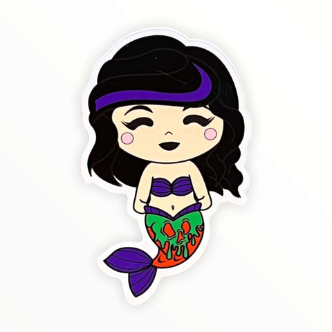 Mirror Queen Mermaid Sticker (#148) - Artistic Flavorz
