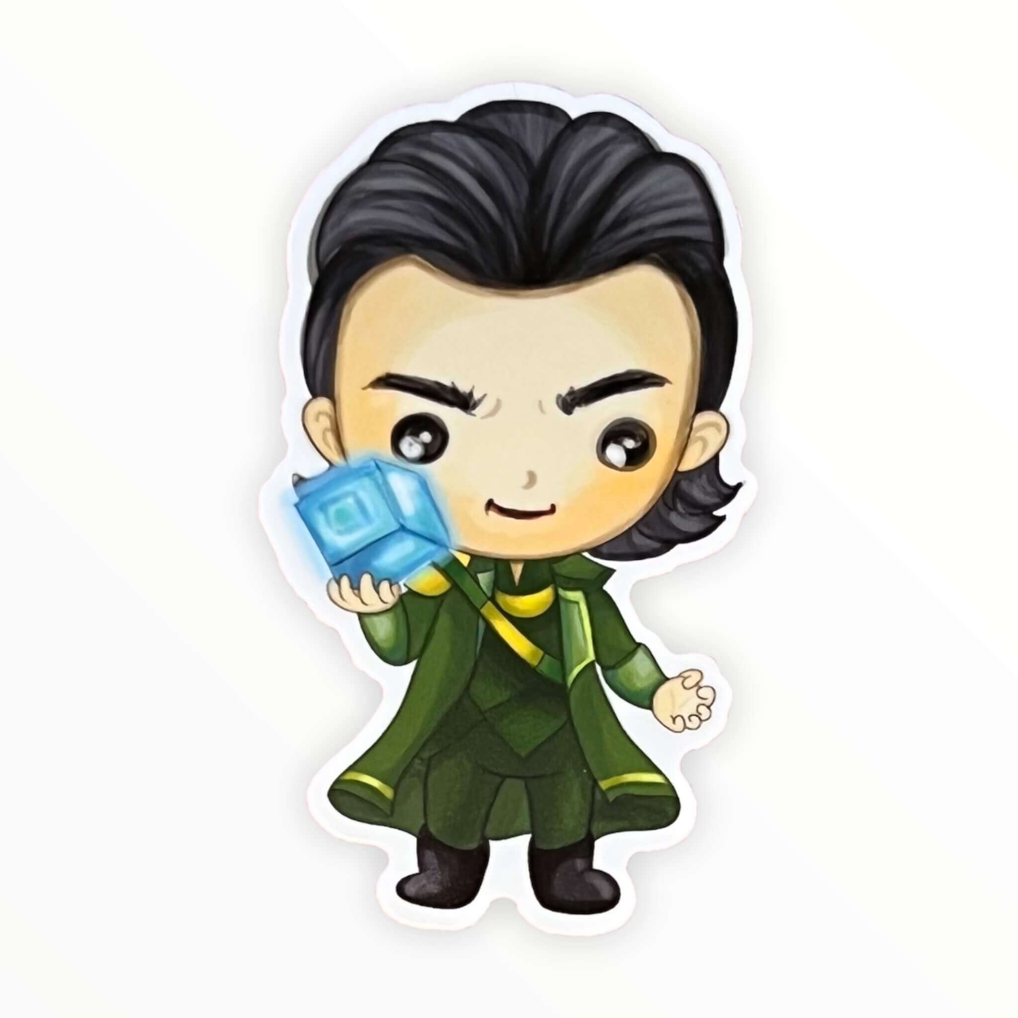 Mischievous god Sticker (#391) - Artistic Flavorz