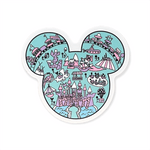 Mouse Map Sticker (#32) - Artistic Flavorz