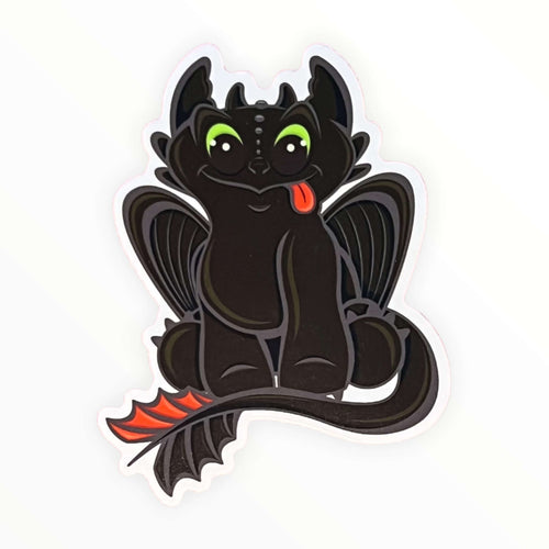 My Dragon Friend Sticker (#26) - Artistic Flavorz