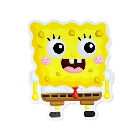 Pineapple Sponge Sticker (#498) - Artistic Flavorz