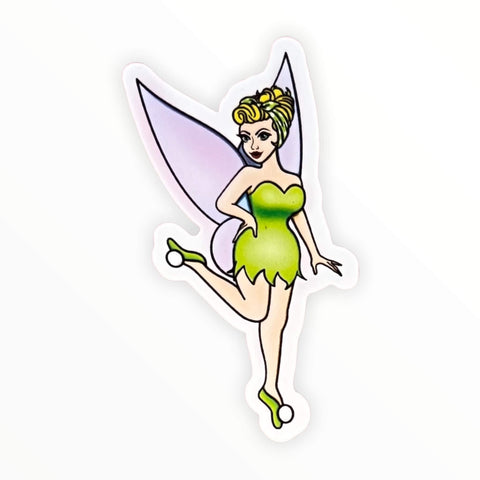 Pinup Fairy Sticker (#104)