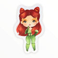 Poisonous Plant Girl Sticker (#367) - Artistic Flavorz