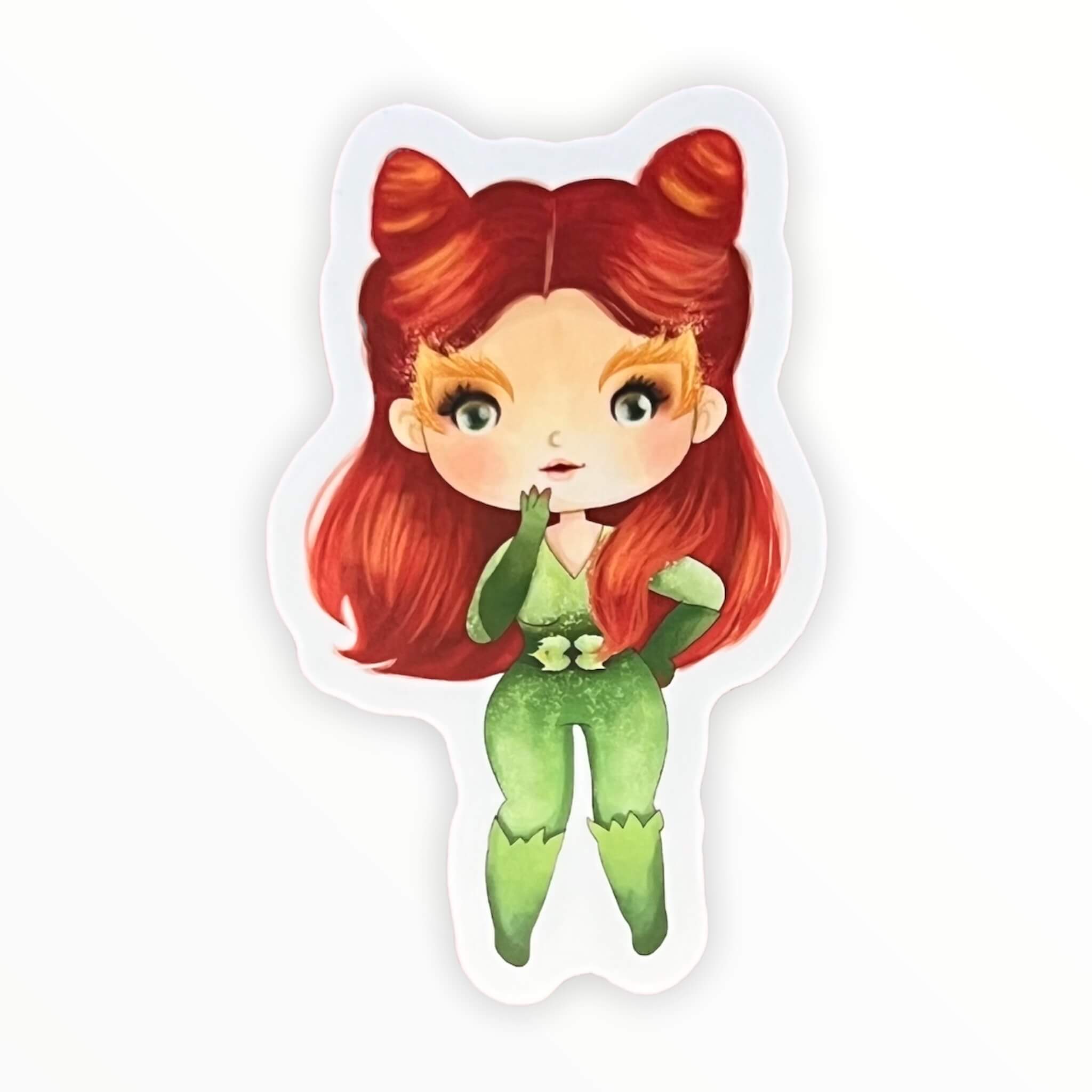 Poisonous Plant Girl Sticker (#367) - Artistic Flavorz