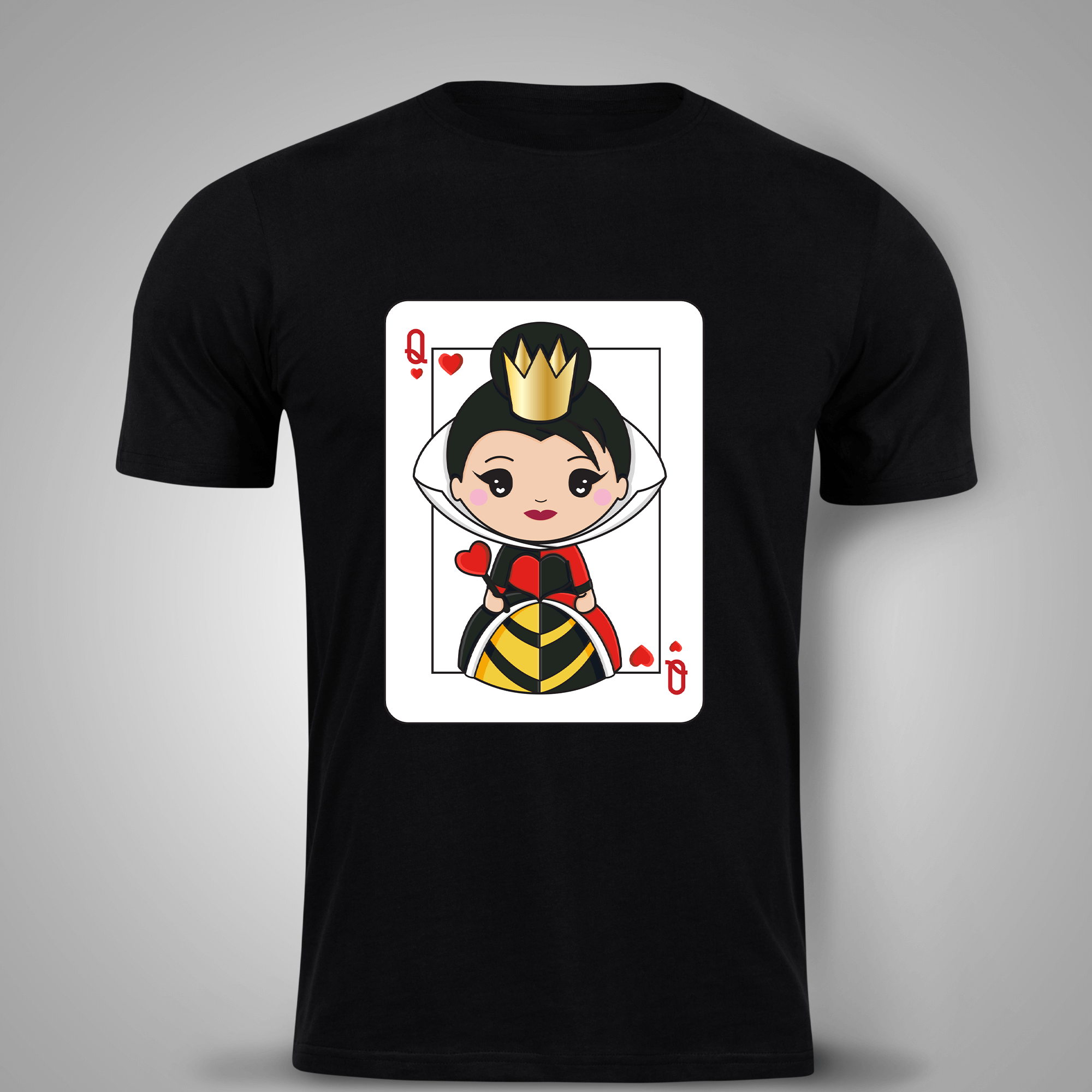Heart to Heart Queen T-Shirt - Artistic Flavorz