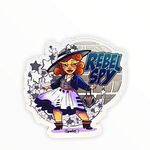 Rebel Spy Dapper Dolls Sticker (#72) - Artistic Flavorz