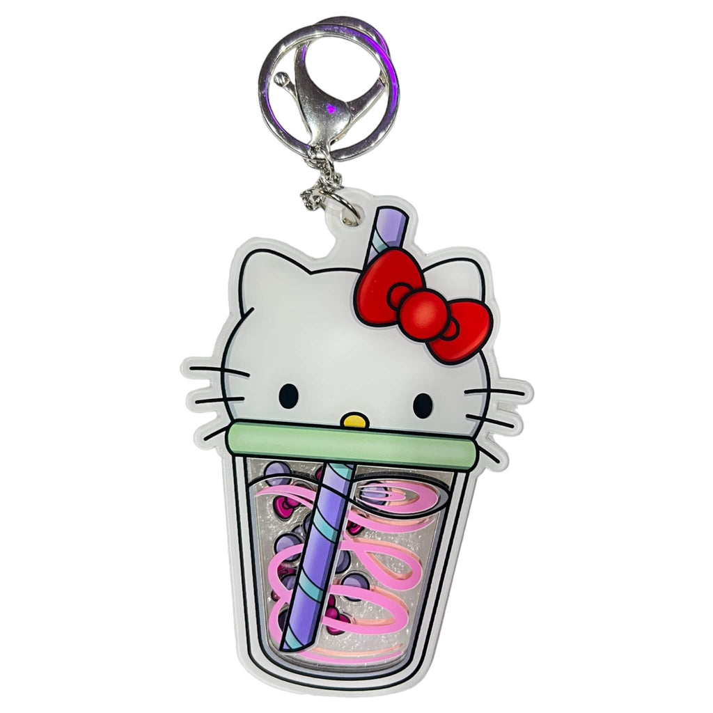 Sister Kitty's Boba Acrylic Shaker Keychain (#150) - Artistic Flavorz