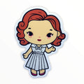 Retro Redhead Sticker (#186) - Artistic Flavorz