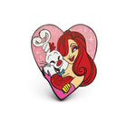Roger/Jessica So In Love Enamel Pin | Enamel Pin Artistic FlavorzAsiaDraws