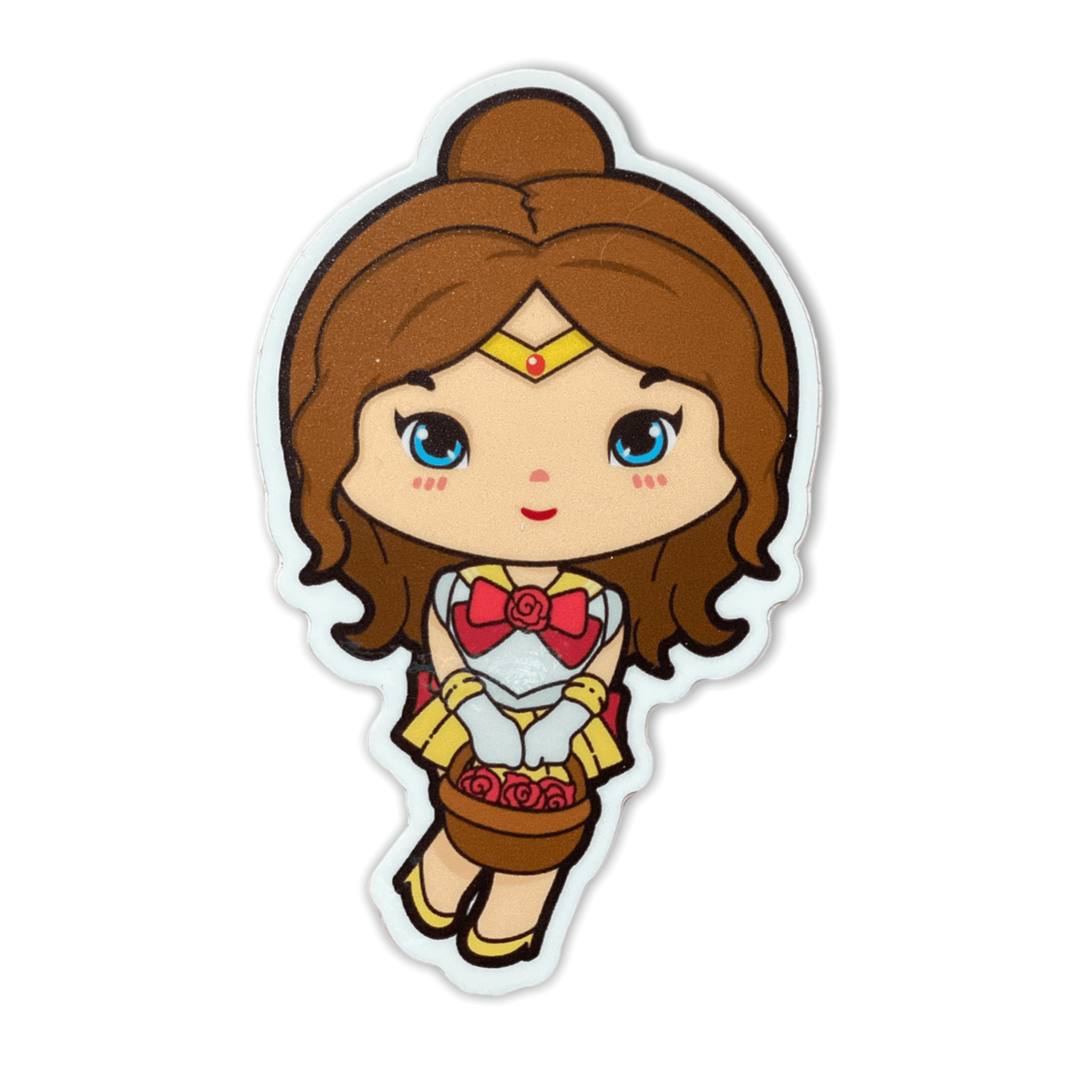 Sailor Bookish Princess Sticker (#287) - Artistic Flavorz