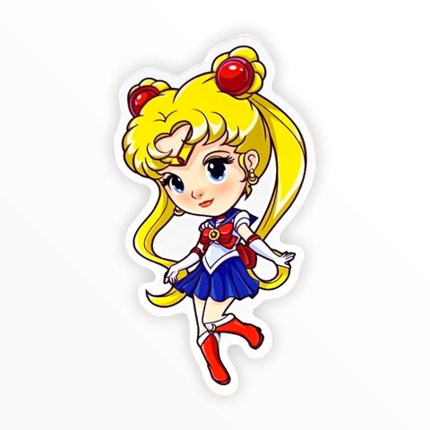 Sailor Cutie Chibi Sticker (#192) - Artistic Flavorz