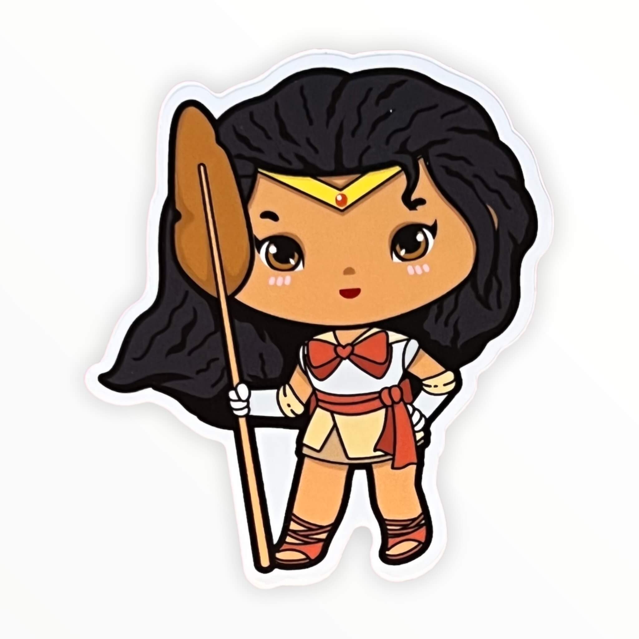 Sailor Island Princess Sticker (#283) - Artistic Flavorz
