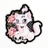 Sassy Kitty Sticker (#142) - Artistic Flavorz