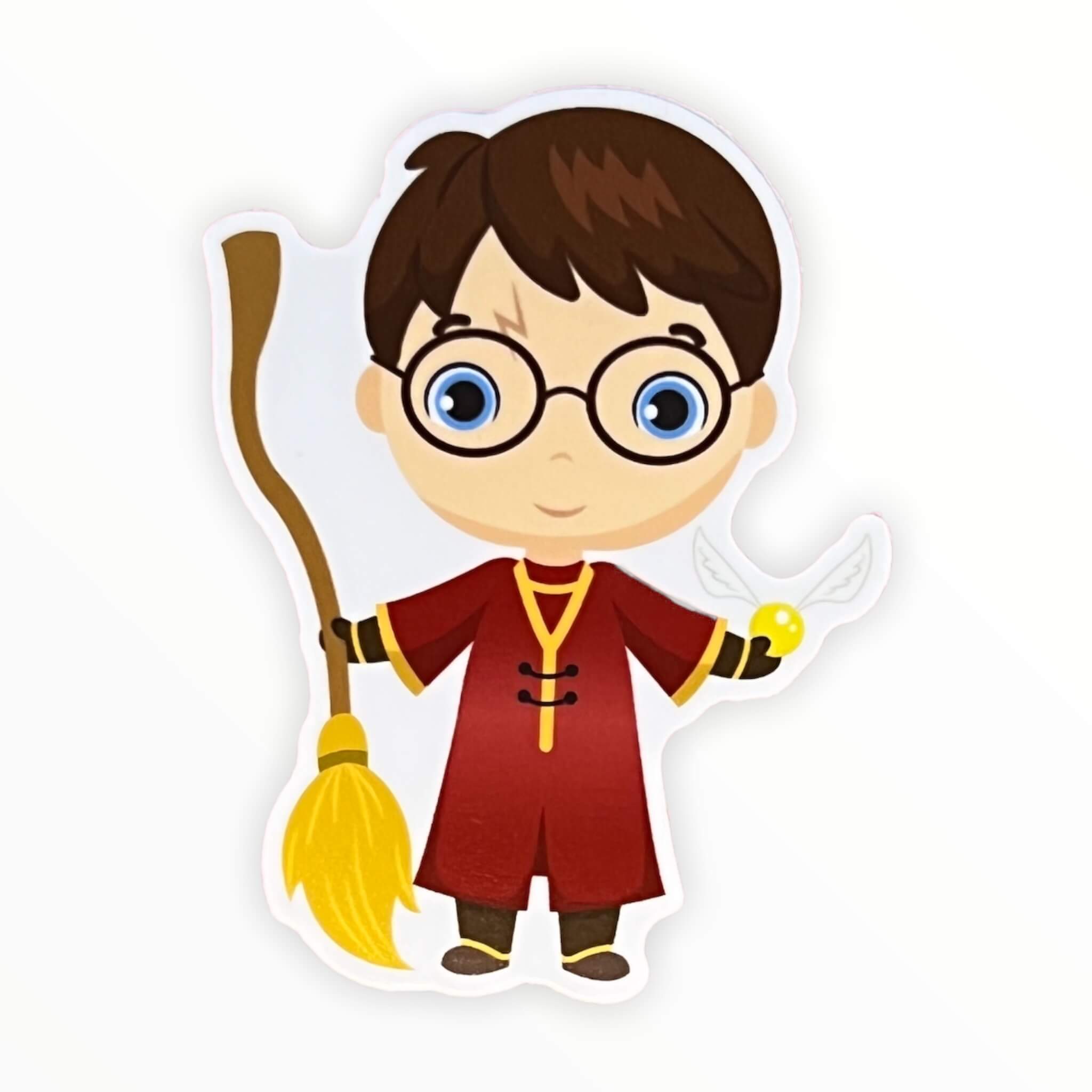 Scar Boy Playing Game Sticker (#396) - Artistic Flavorz