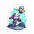 Shrinking Man Sticker (#349) - Artistic Flavorz