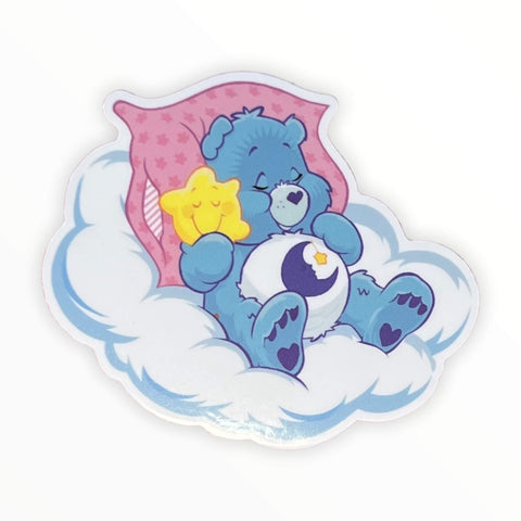 Sleepy Bear Sticker (#478) - Artistic Flavorz