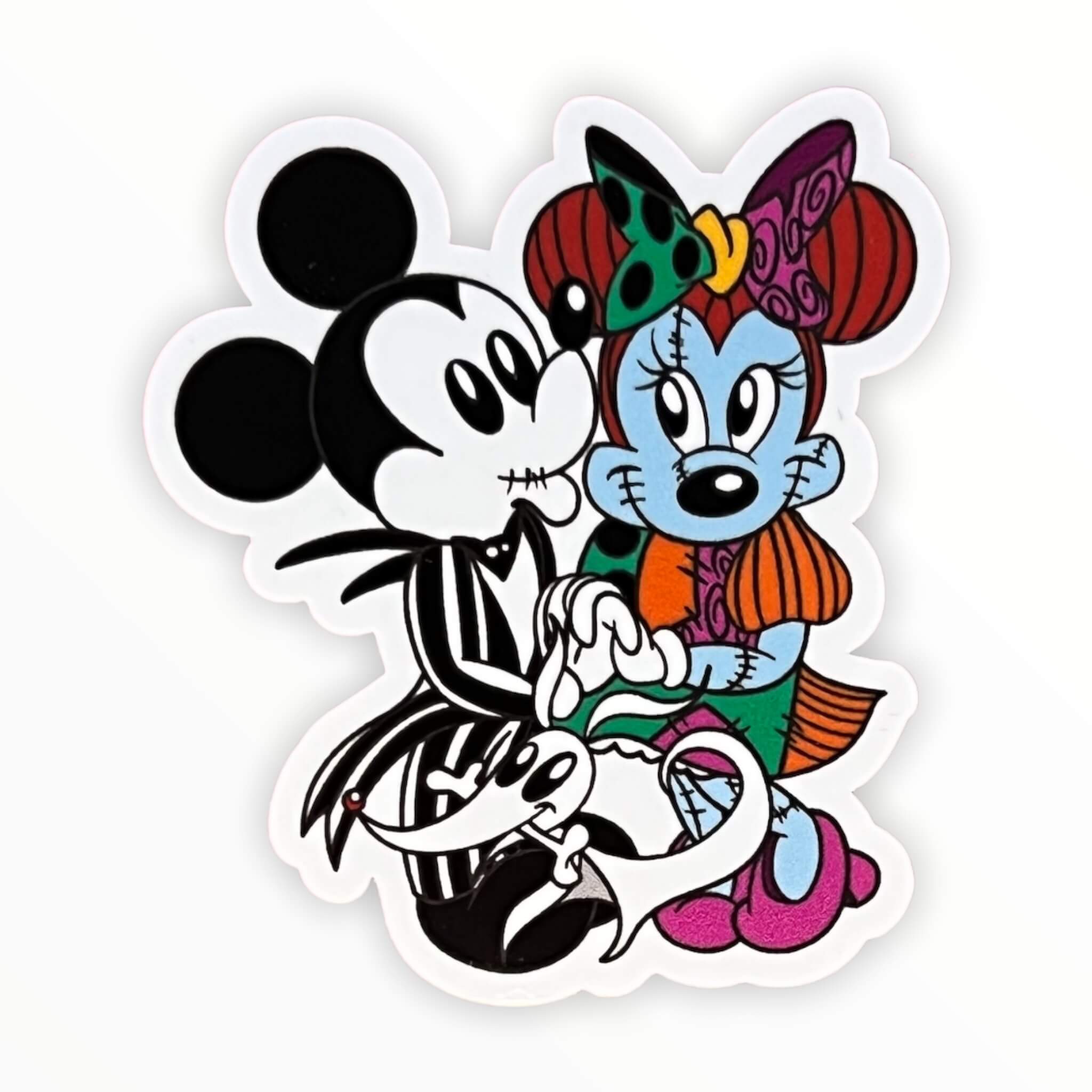 Stitches and Bones Sticker (#123) - Artistic Flavorz