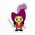 Stylish Captain Sticker (#14) - Artistic Flavorz