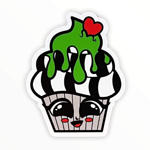 Sub-Lime Whirly Cup Sticker (#121)