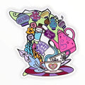 Teacup D Sticker (#175) - Artistic Flavorz