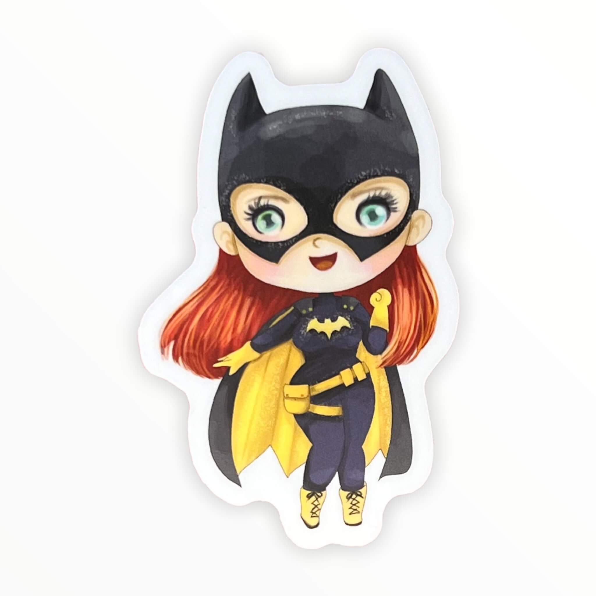 The Dark Fearless Girl Sticker (#372) - Artistic Flavorz