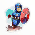 The First Superhero Sticker (#360) - Artistic Flavorz