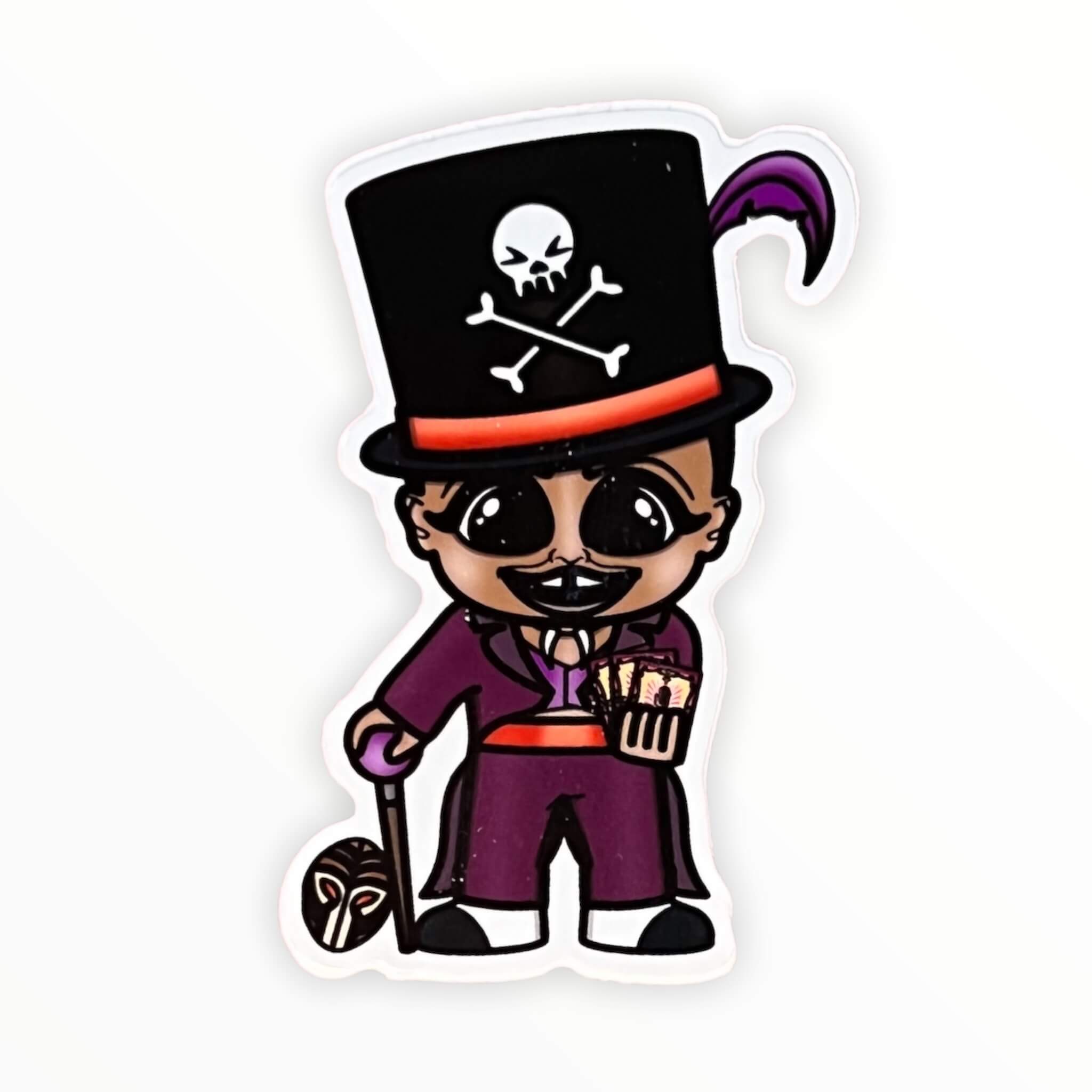 The Shadowman Sticker (#170) - Artistic Flavorz