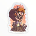 Unbeatable Girl Sticker (#365) - Artistic Flavorz